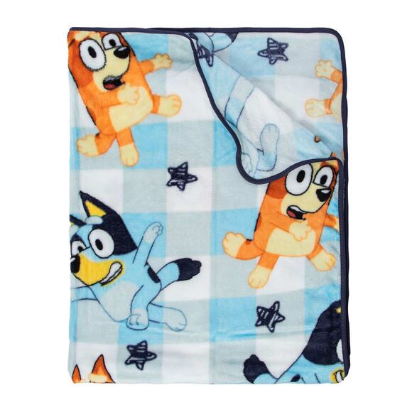 🔥Bluey Star Travel Blanket 40in x 50in BNWT🔥 - Picture 1 of 5
